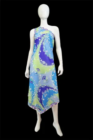 1970 One Shoulder EPFR Pucci Dress