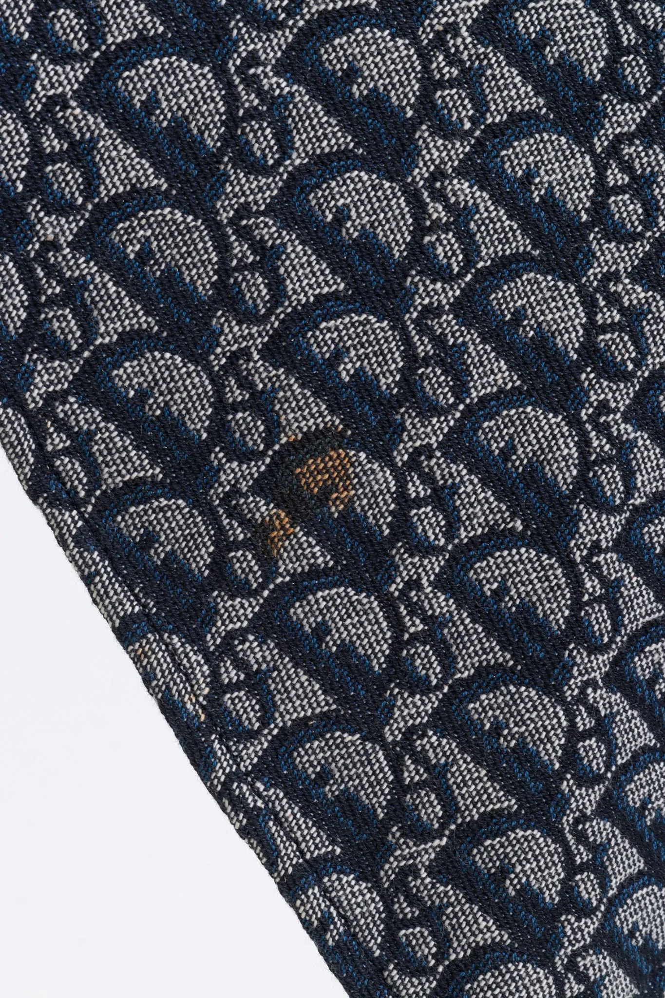 2000 S/S Denim Monogram Halter Dress