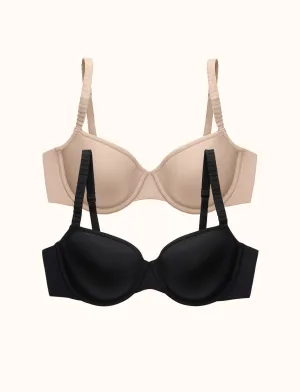 24/7® Classic T-Shirt Bra, 2/$99 ($144 Value)