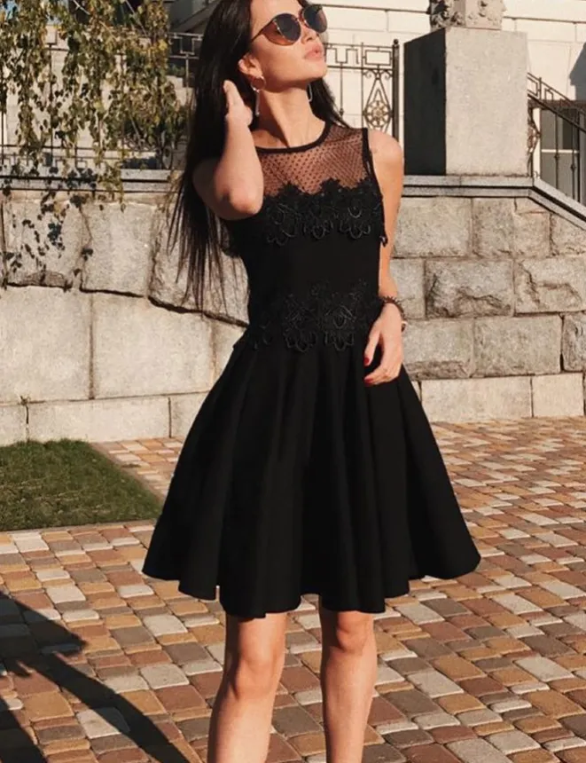 A-Line Round Neck Green Short Lace Homecoming Dress,Short Prom Dresses,BDY0343