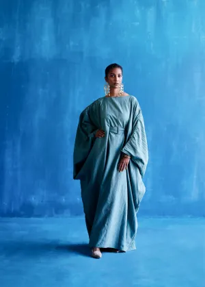 Aerial Long Kaftan Sage Green