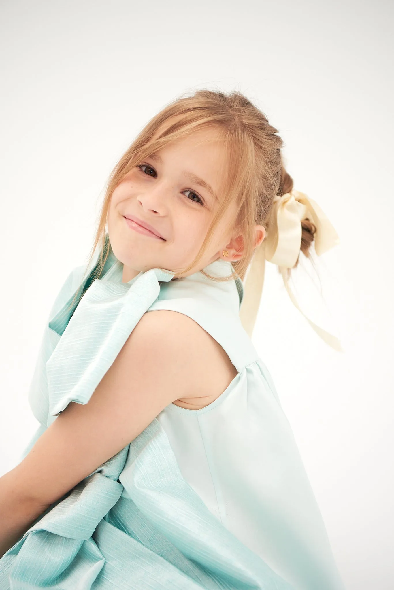 Akina Teal Dress