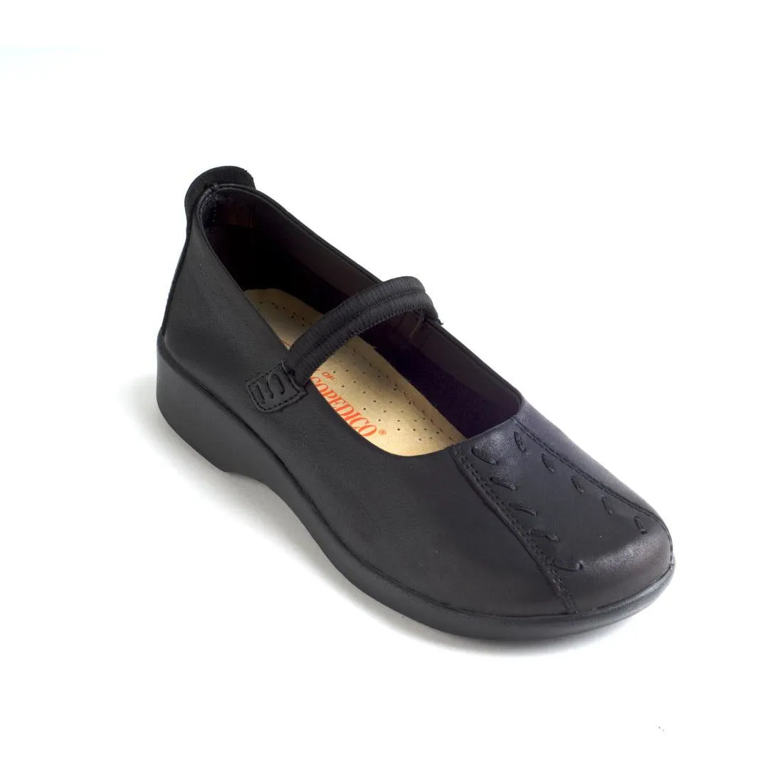 Arcopedico Women's Shawna Mary Jane Shoe - Black
