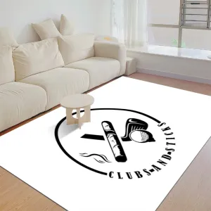 Area Rug - Black Logo