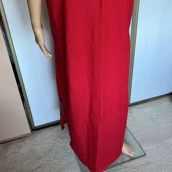 Authentic Egyptian cotton pharaonic traditional dress sequins. Large