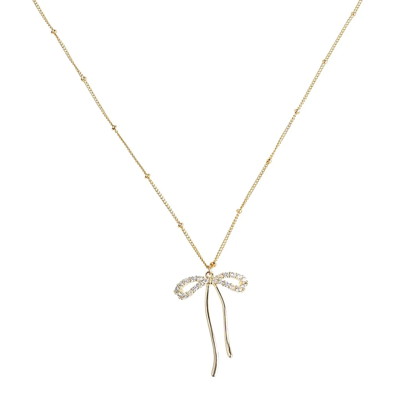 Ballet Bow Necklace