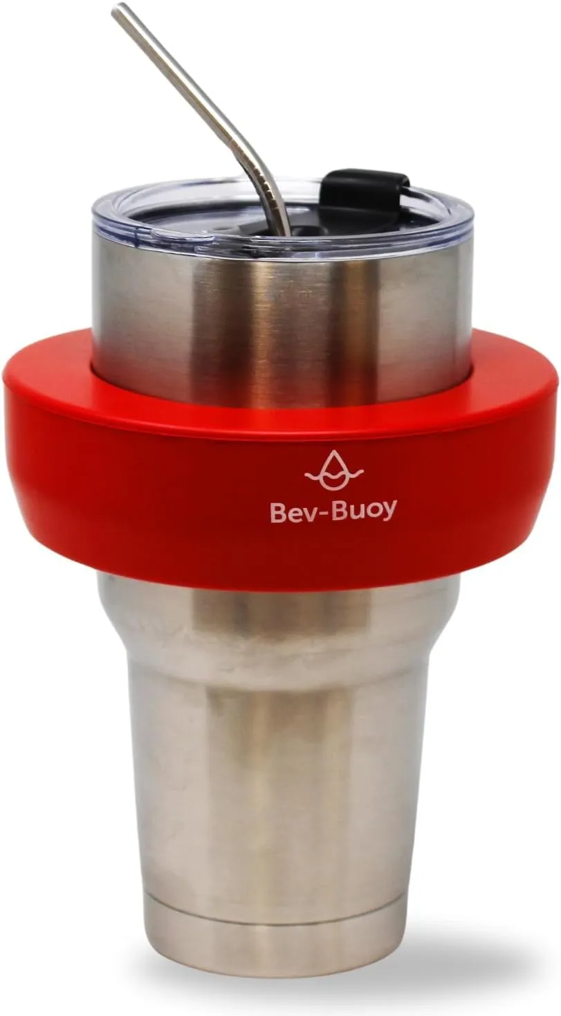 Bev-Buoy Floating Foam Drink Holder for Lake, Beach, and Pool | Drink Floaties for Pool, Floating Cup Holder for Pool, Drink Floats, Pool Float Drink Holder