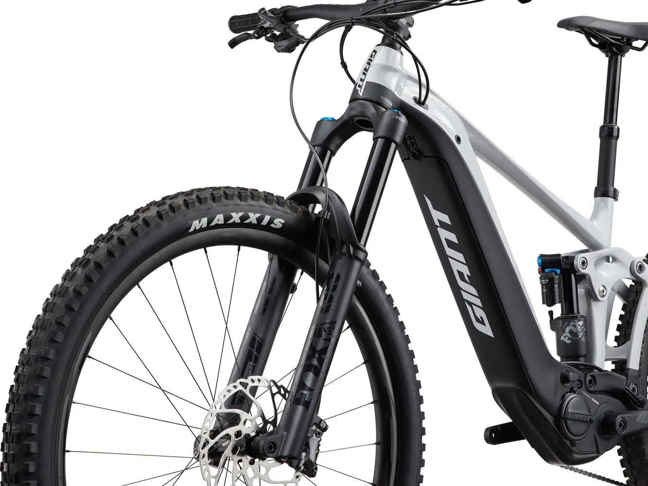 Bicicleta Eléctrica Enduro Giant Reign E  1 Gris Negro