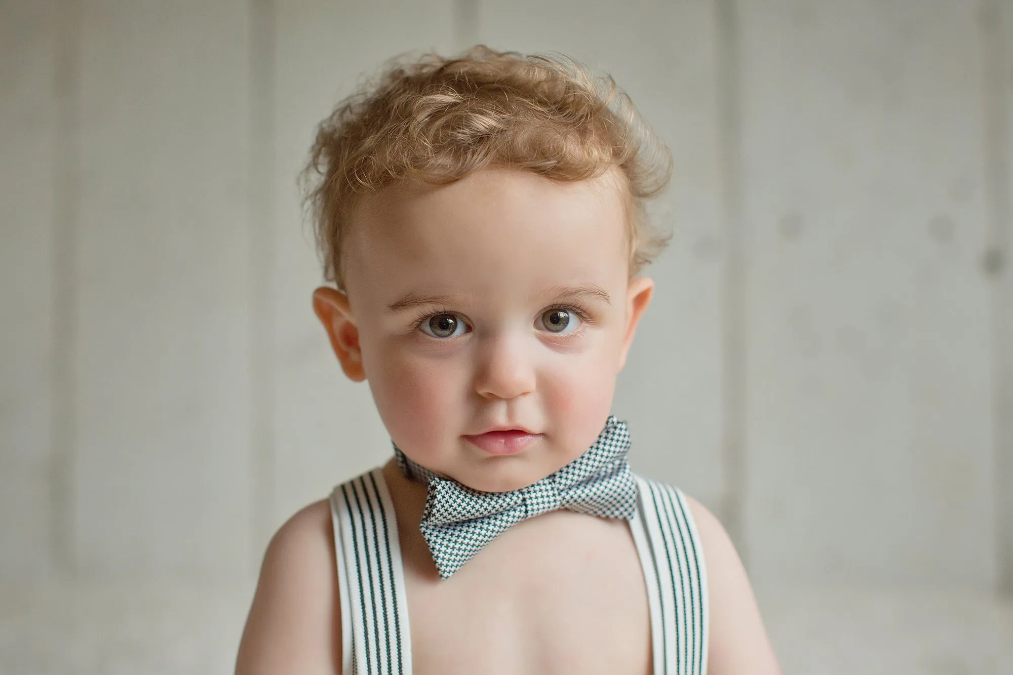 Black Stripes on White - Suspenders