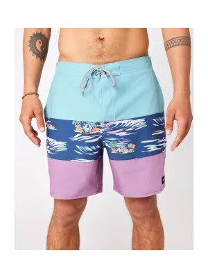 Boardshorty RIP CURL Allover Semi Elastic 17" granatowy