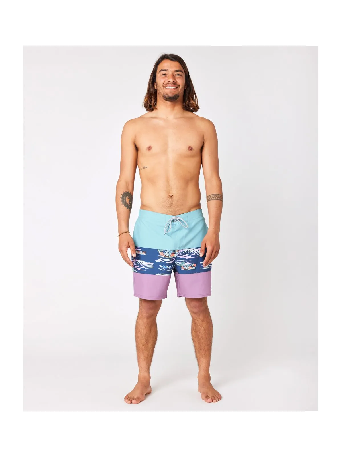 Boardshorty RIP CURL Allover Semi Elastic 17" granatowy