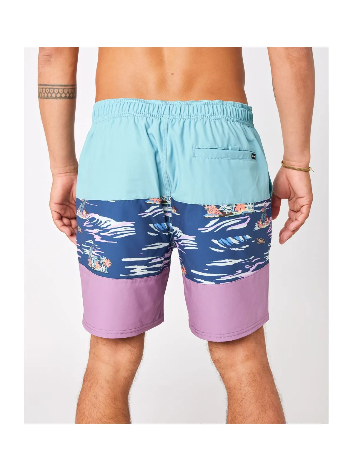 Boardshorty RIP CURL Allover Semi Elastic 17" granatowy