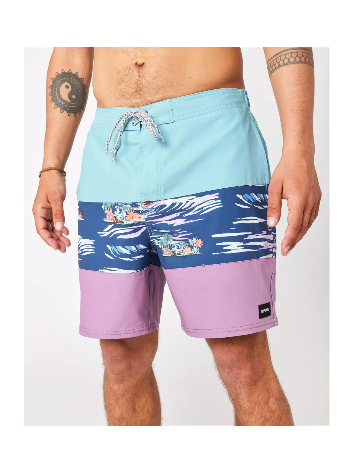 Boardshorty RIP CURL Allover Semi Elastic 17" granatowy