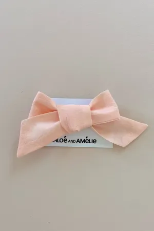 Bow Hair Accessory - Blush