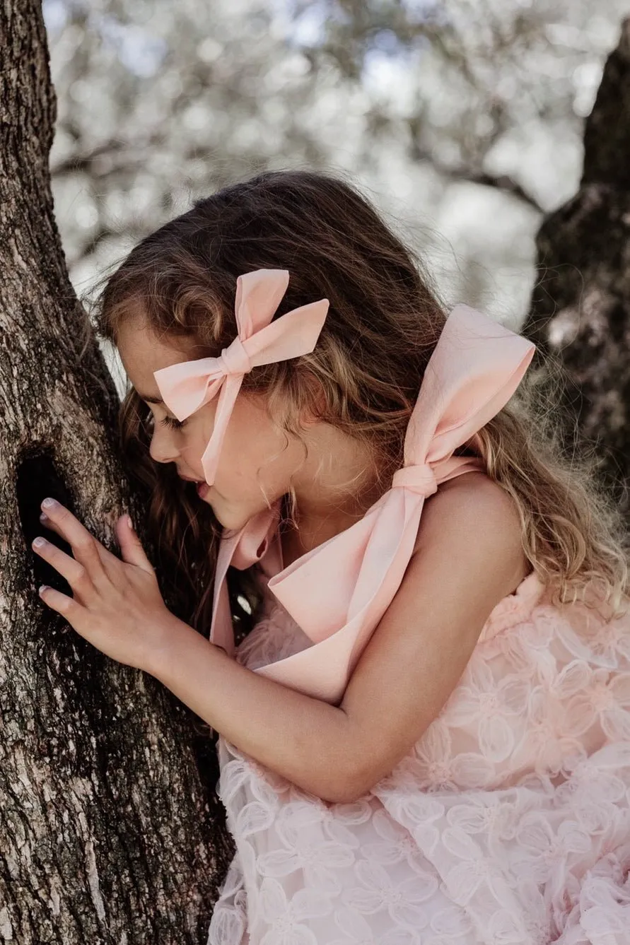 Bow Hair Accessory - Blush