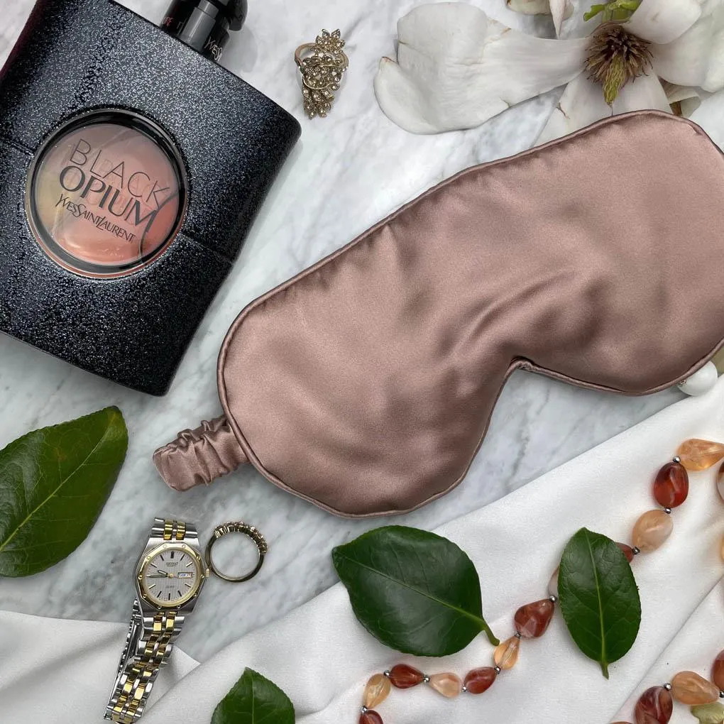 Bronze Silk Sleep Mask