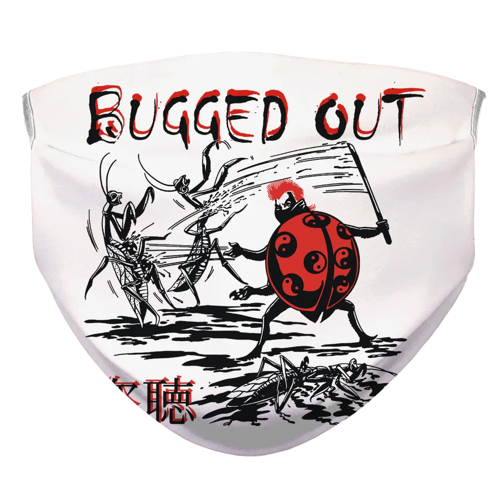 Bugged Out Lady Bug Sublimation Face Mask