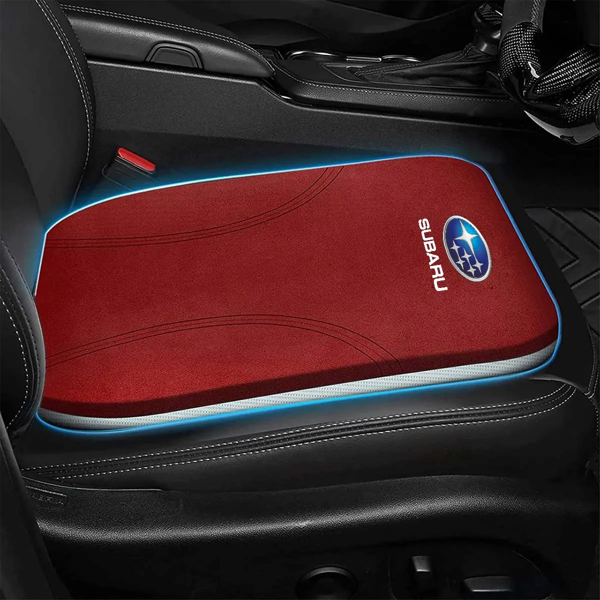 Car Seat Cushion, Custom Fit For Your Cars, Double Sided Seat Cushion, Breathable Suede   Ice Silk Car Seat Cushion, Comfort Seat Covers Cushion SU19979