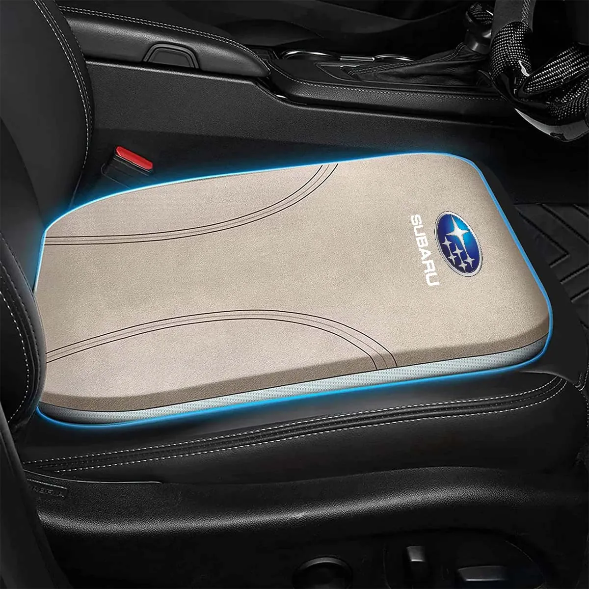 Car Seat Cushion, Custom Fit For Your Cars, Double Sided Seat Cushion, Breathable Suede   Ice Silk Car Seat Cushion, Comfort Seat Covers Cushion SU19979