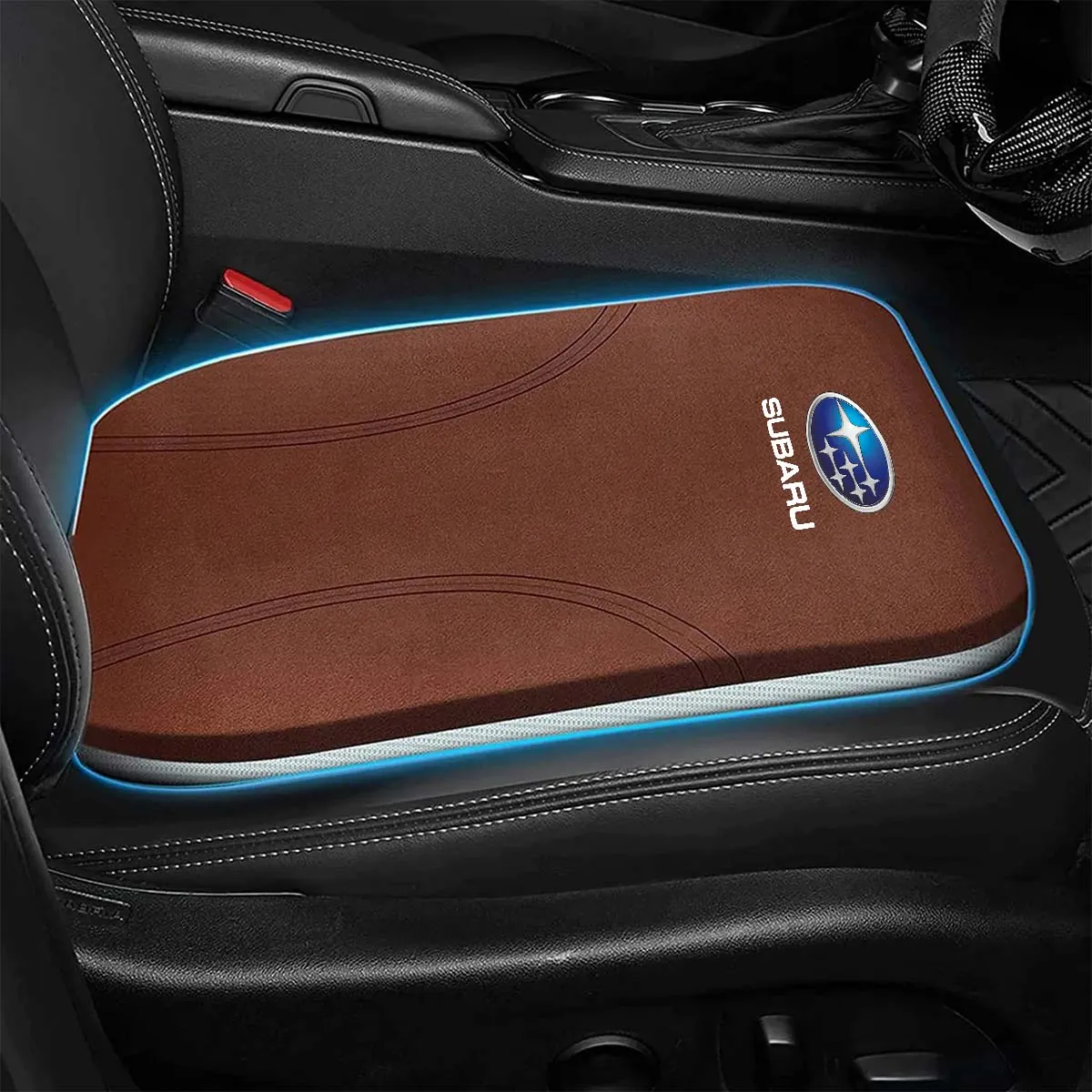 Car Seat Cushion, Custom Fit For Your Cars, Double Sided Seat Cushion, Breathable Suede   Ice Silk Car Seat Cushion, Comfort Seat Covers Cushion SU19979