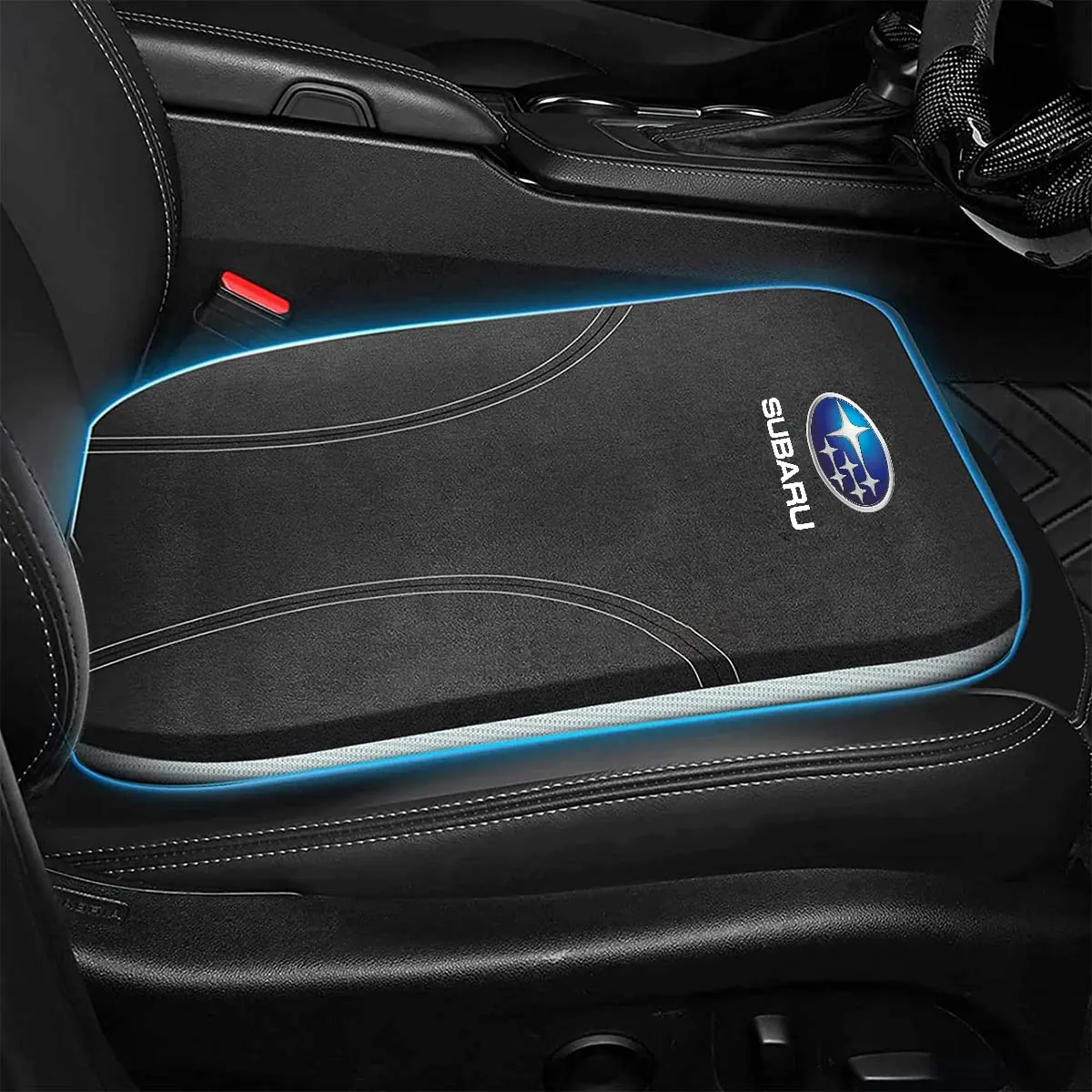 Car Seat Cushion, Custom Fit For Your Cars, Double Sided Seat Cushion, Breathable Suede   Ice Silk Car Seat Cushion, Comfort Seat Covers Cushion SU19979