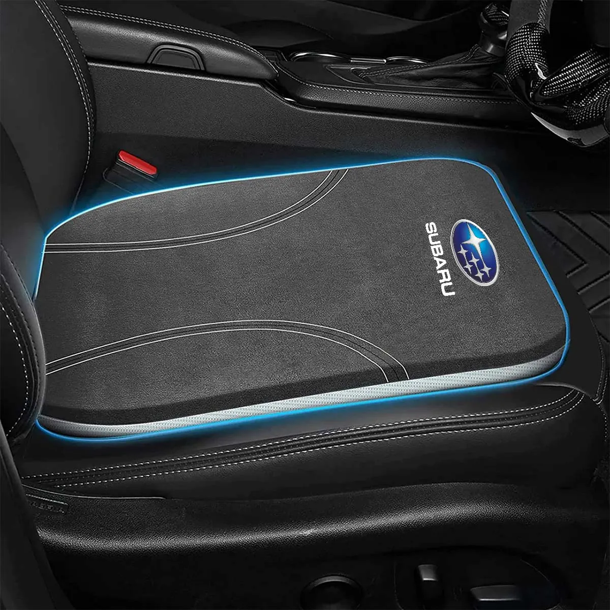 Car Seat Cushion, Custom Fit For Your Cars, Double Sided Seat Cushion, Breathable Suede   Ice Silk Car Seat Cushion, Comfort Seat Covers Cushion SU19979