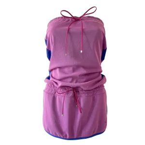 Chanel Purple Logo Dress