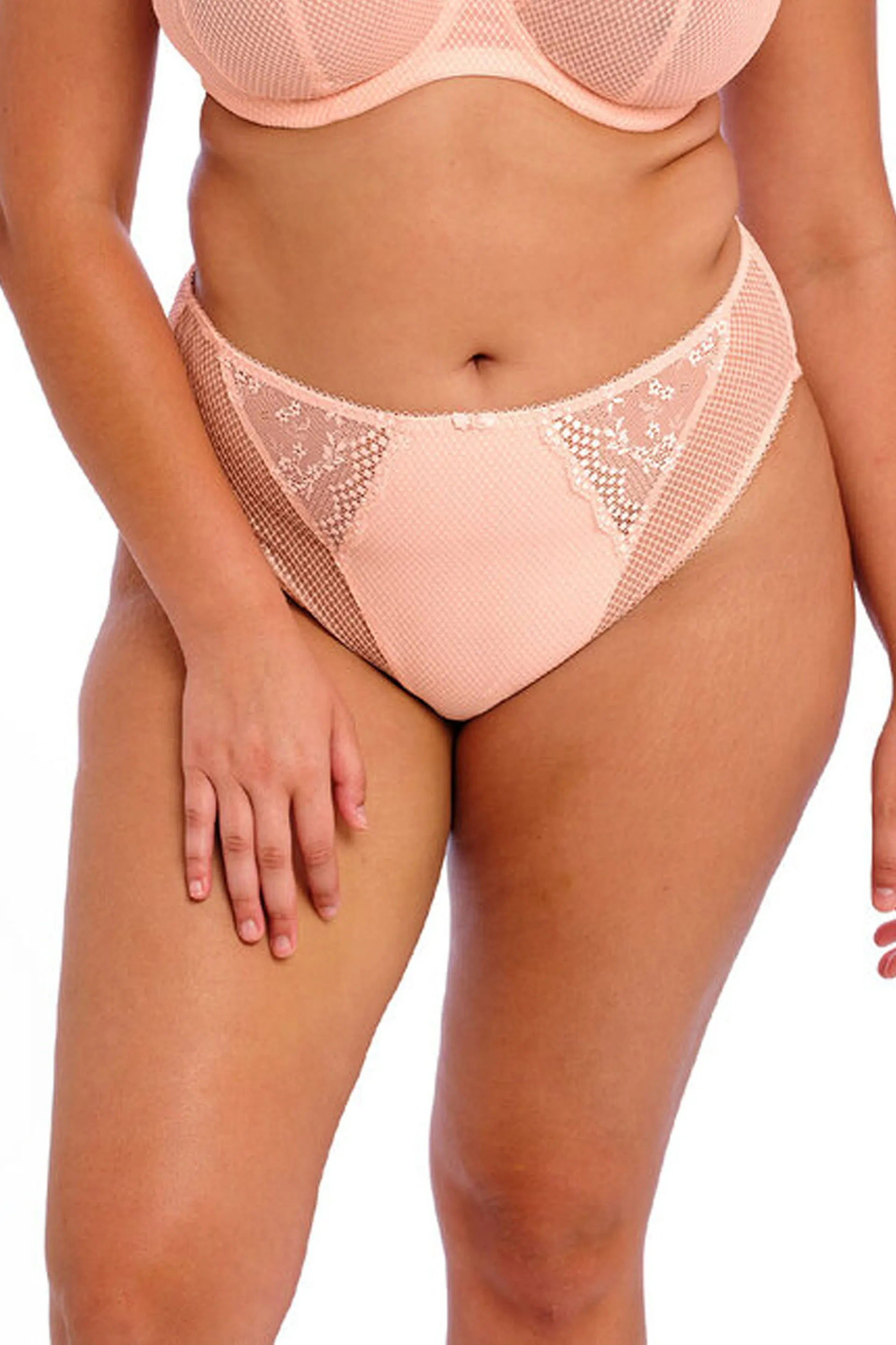 Charley High Waisted Brief Ballet Pink