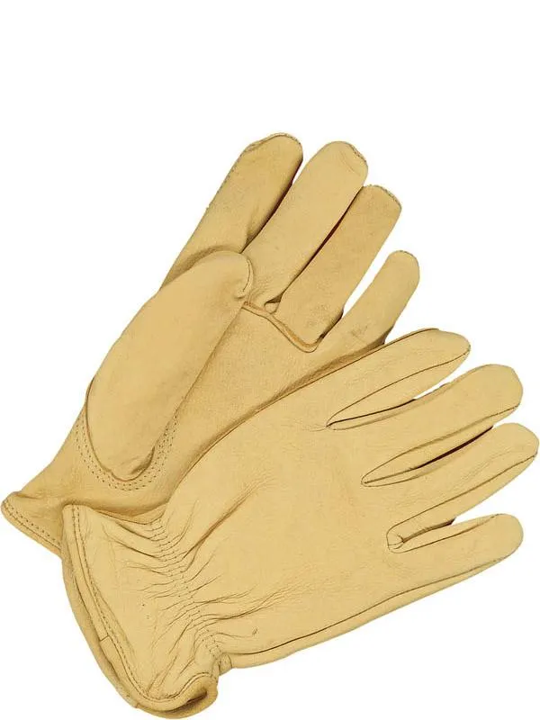 CL20-1-366-XL-Tan Gloves-BDG Unlined Driver Deerskin