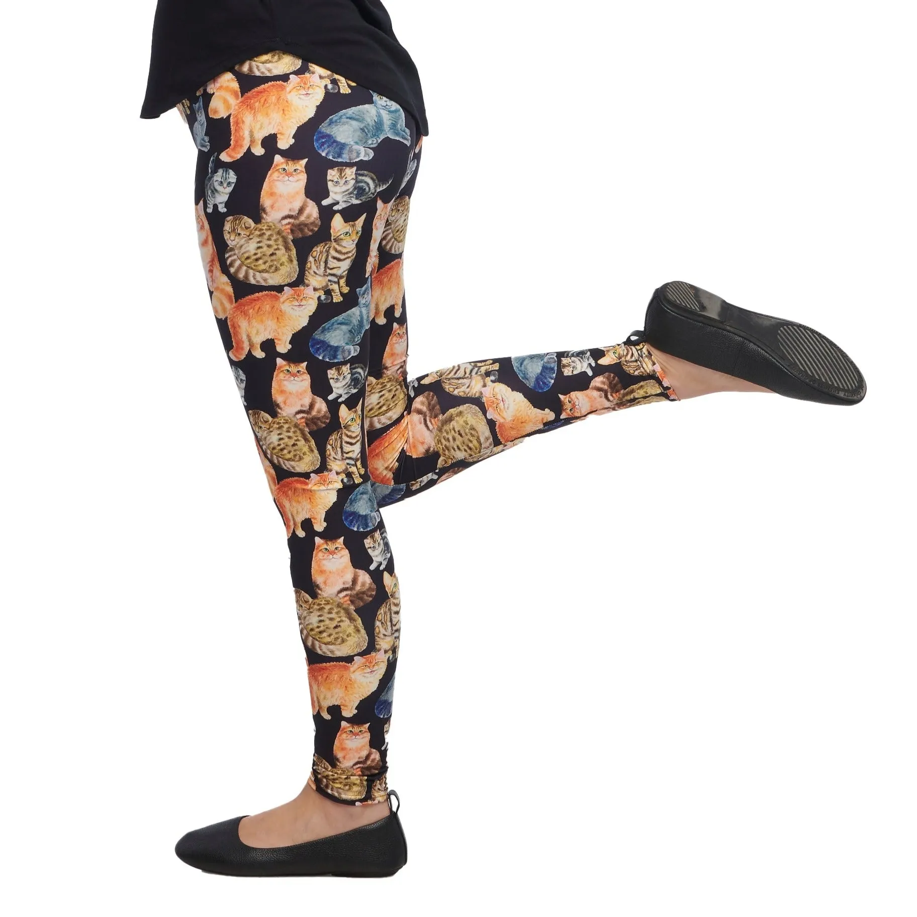 Crazy Cat Lady Deluxe Leggings
