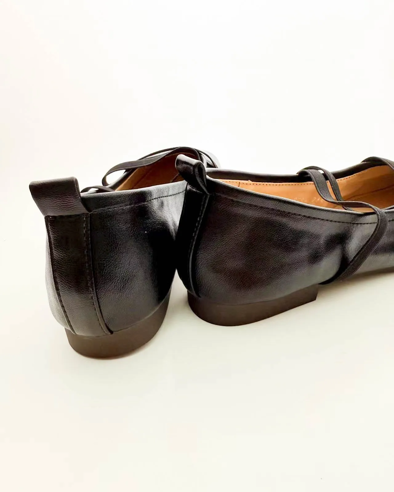 Cross Straps Foldable Ballet Flats
