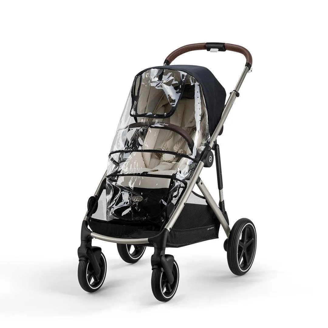 Cybex Gazelle S Bundle with Aton B2 Car Seat & Base - Moon Black/Black Frame - Delivery Early March
