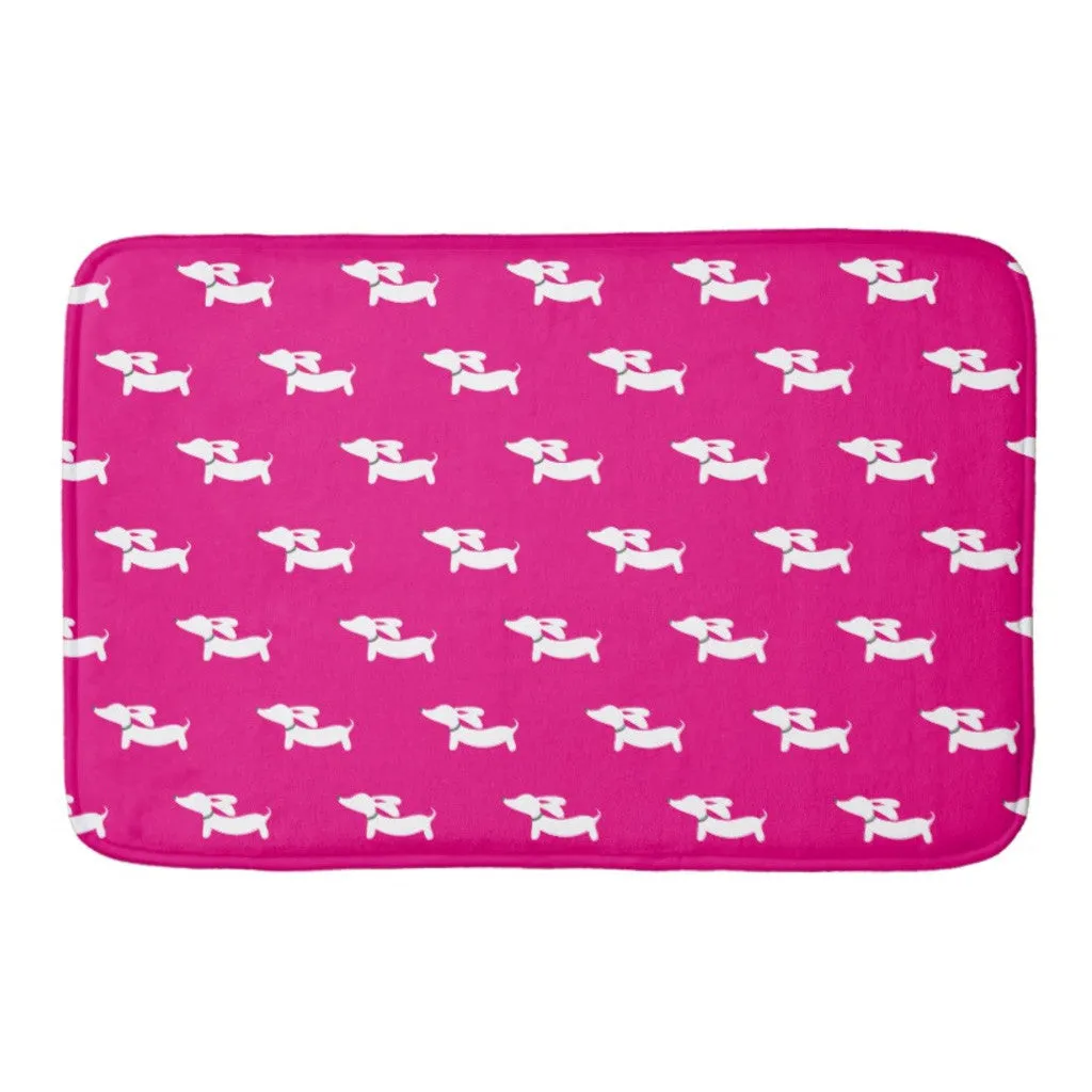 Dachshund Bathroom Mat