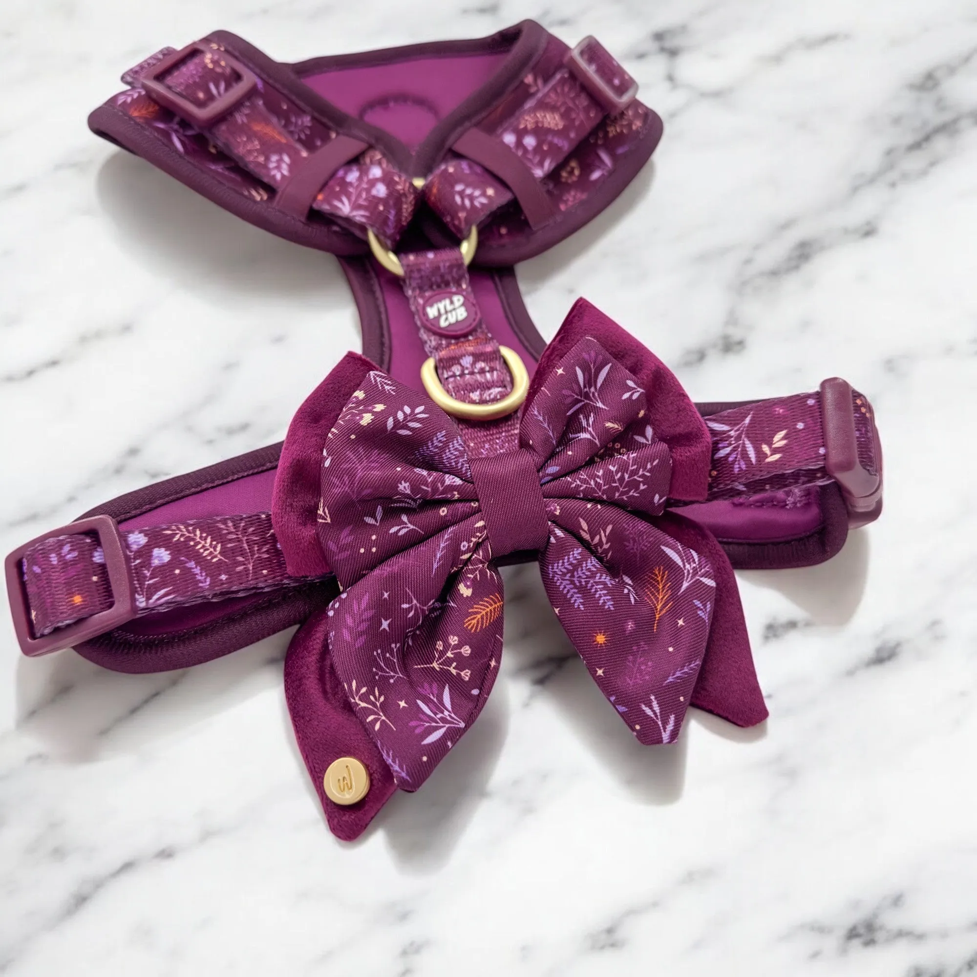 Dog Butterfly Bow Tie: Chiswick Fig