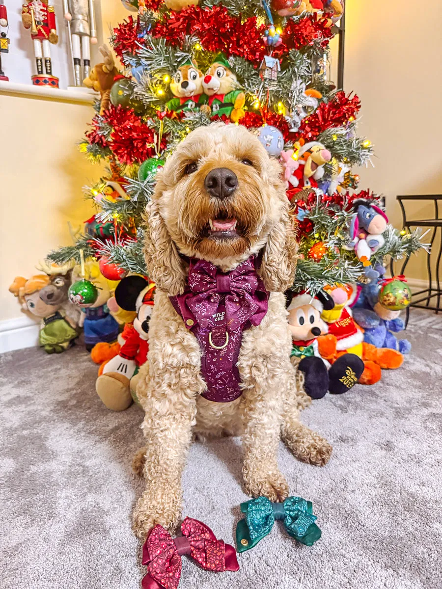 Dog Butterfly Bow Tie: Chiswick Fig