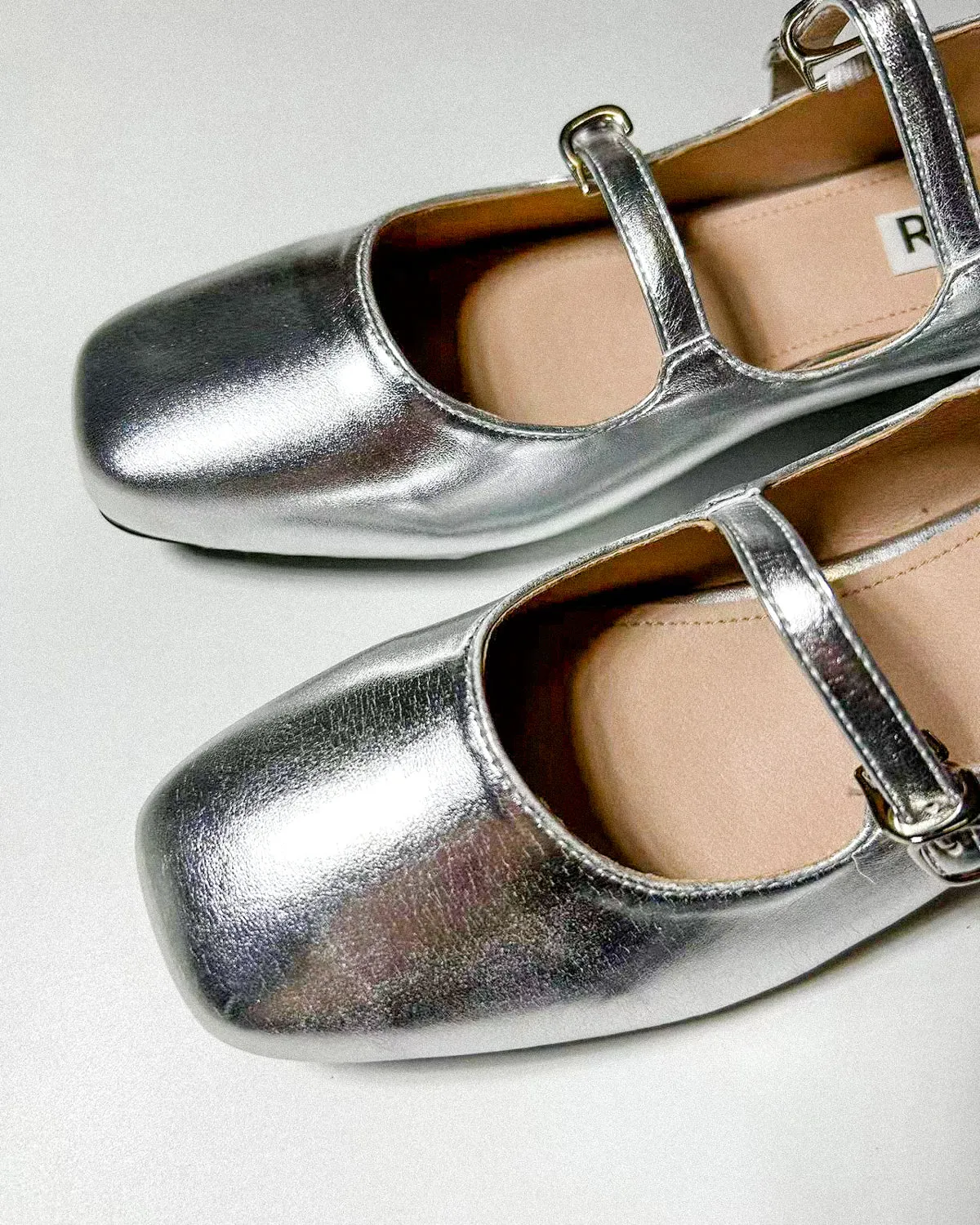 Double Strap Mary Jane Heels