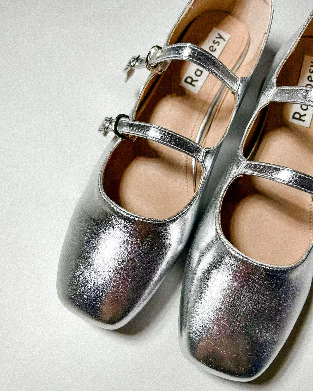 Double Strap Mary Jane Heels