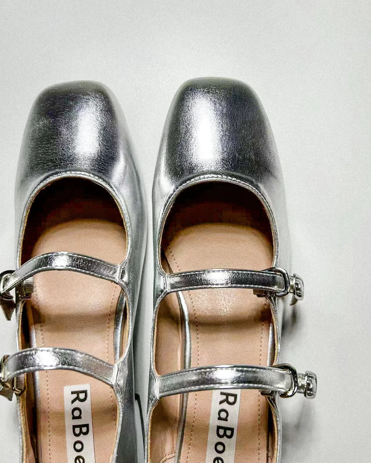 Double Strap Mary Jane Heels