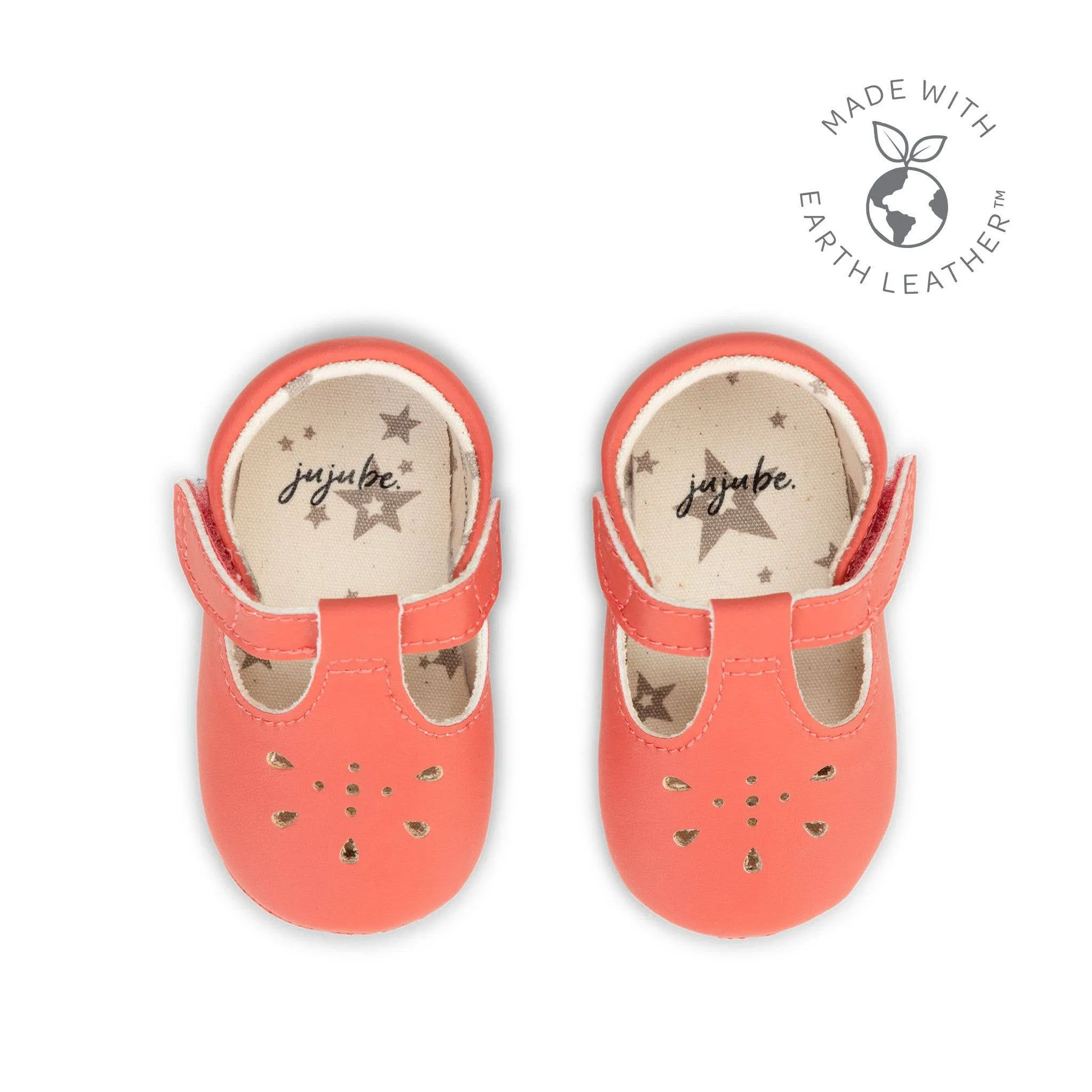 Eco Steps - Mary Jane Strawberry Pink