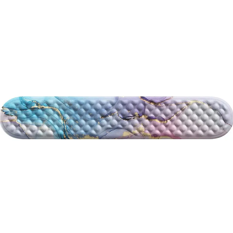 Ergonomic Memory Foam Mouse Pad with Wrist Rest - Pain Relief Support