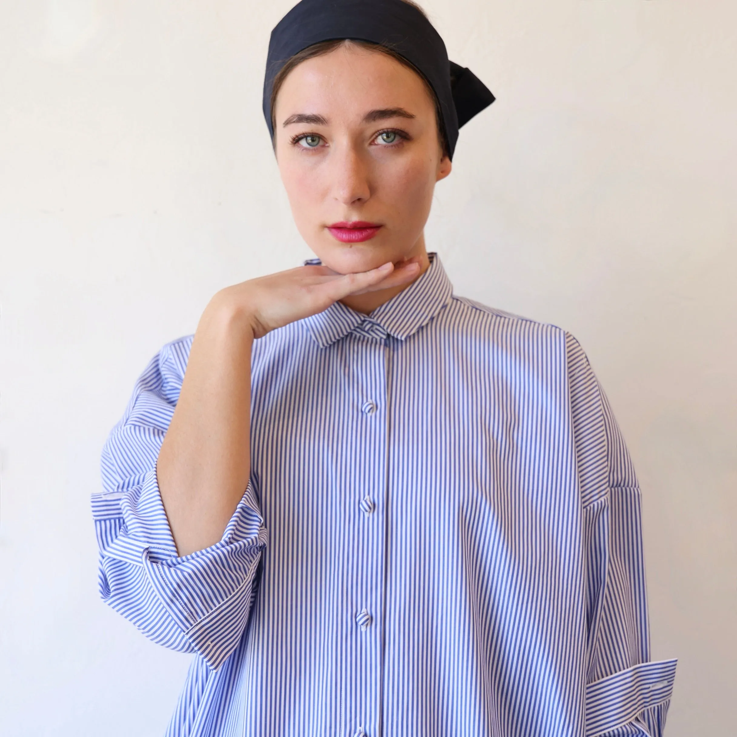 Fabiana Pigna Tobi Dress - Blue Stripe