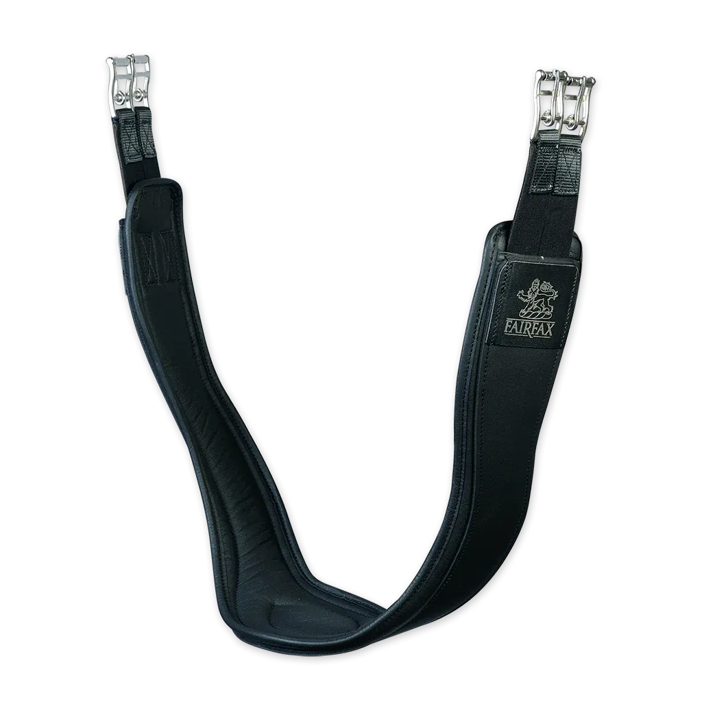 Fairfax RaceX Girth Elastic Black