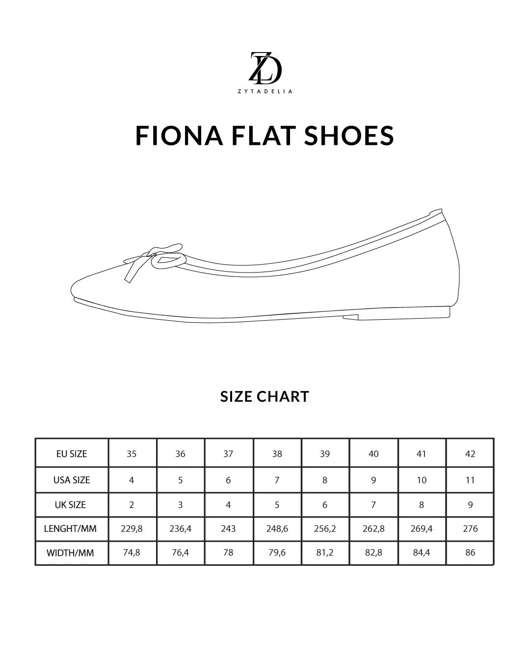 Fiona Flat Shoes - Beige