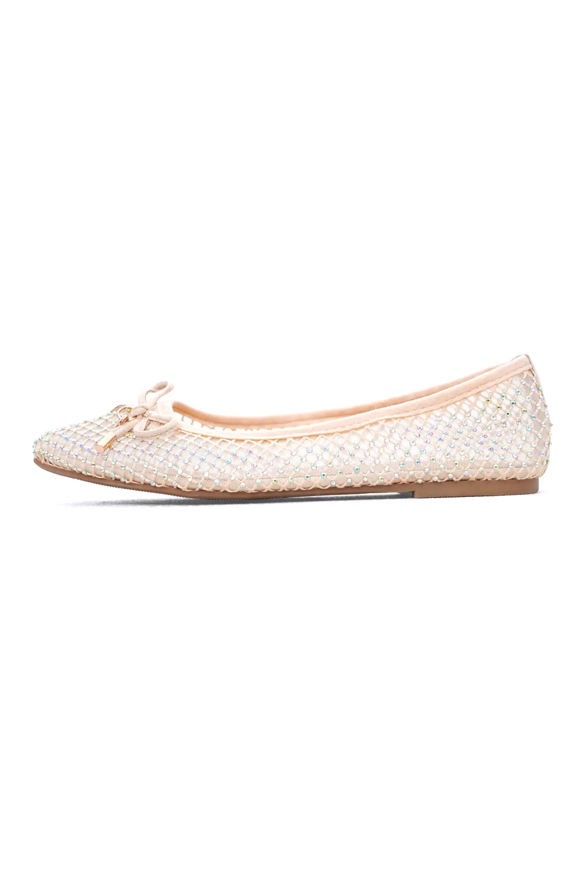 Fiona Flat Shoes - Beige