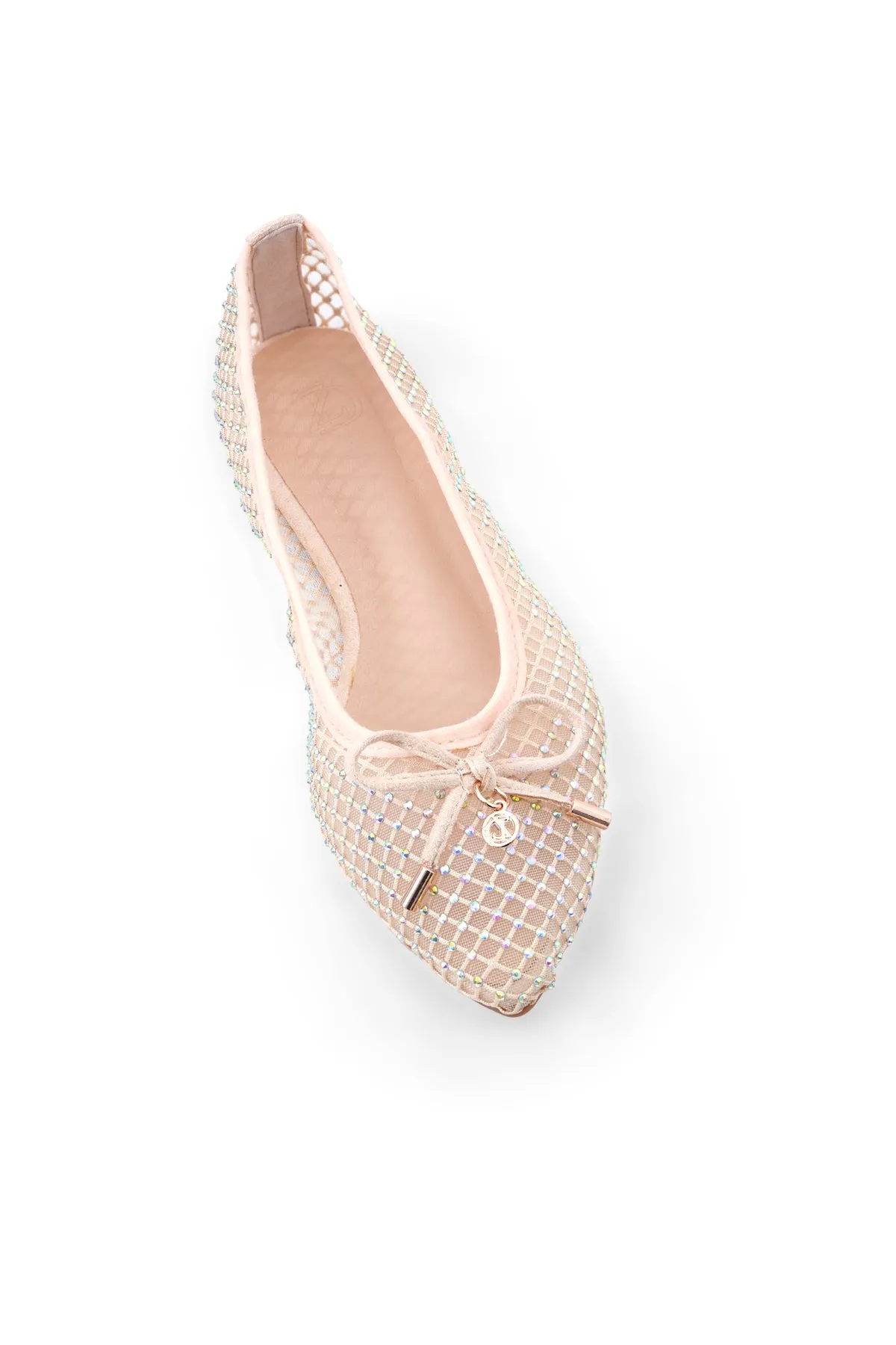Fiona Flat Shoes - Beige