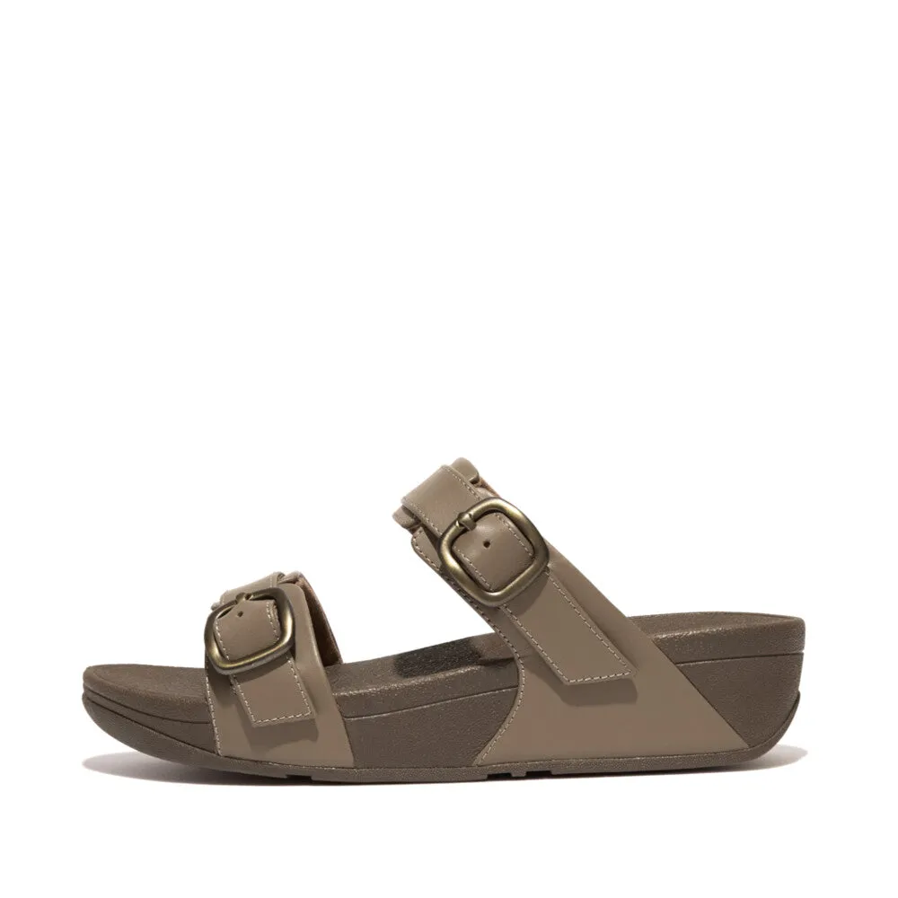 FitFlop LULU Adjustable Leather Slides