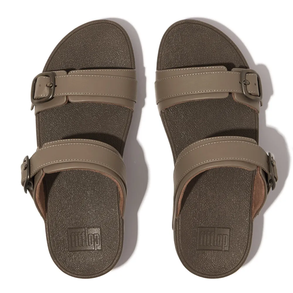 FitFlop LULU Adjustable Leather Slides