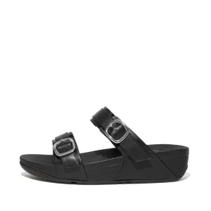 FitFlop LULU Adjustable Leather Slides
