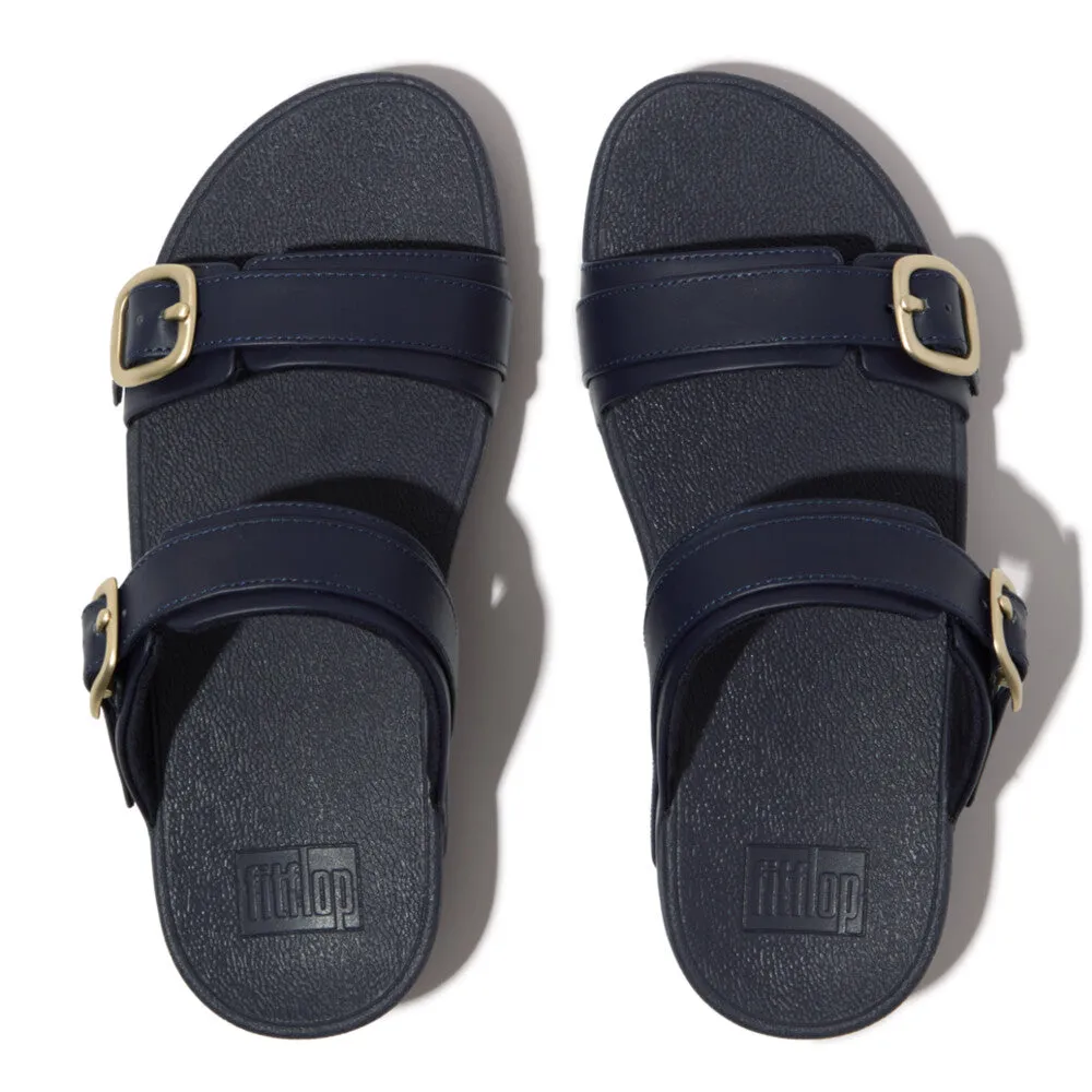FitFlop LULU Adjustable Leather Slides