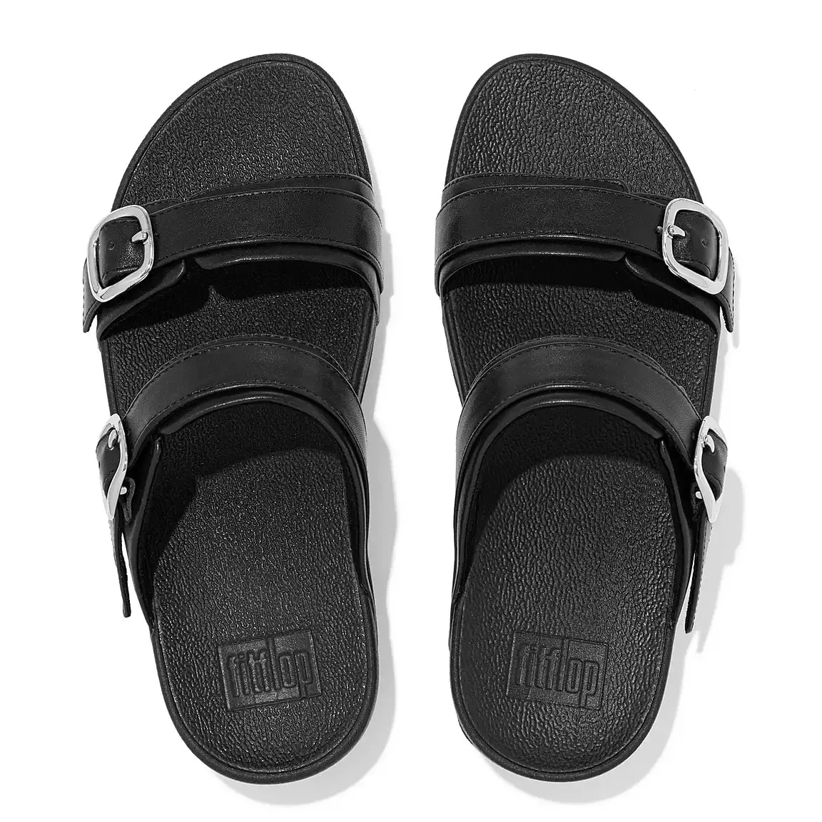 FitFlop LULU Adjustable Leather Slides